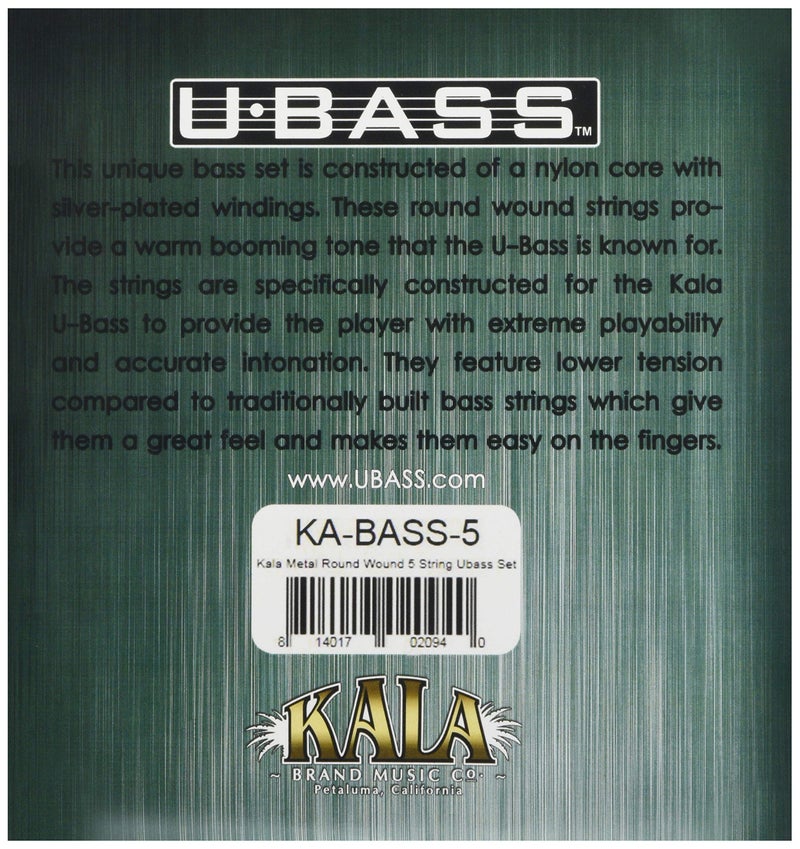 Kala Metal Round Wound Uâ€¢BASSÂ® Strings - Image 2